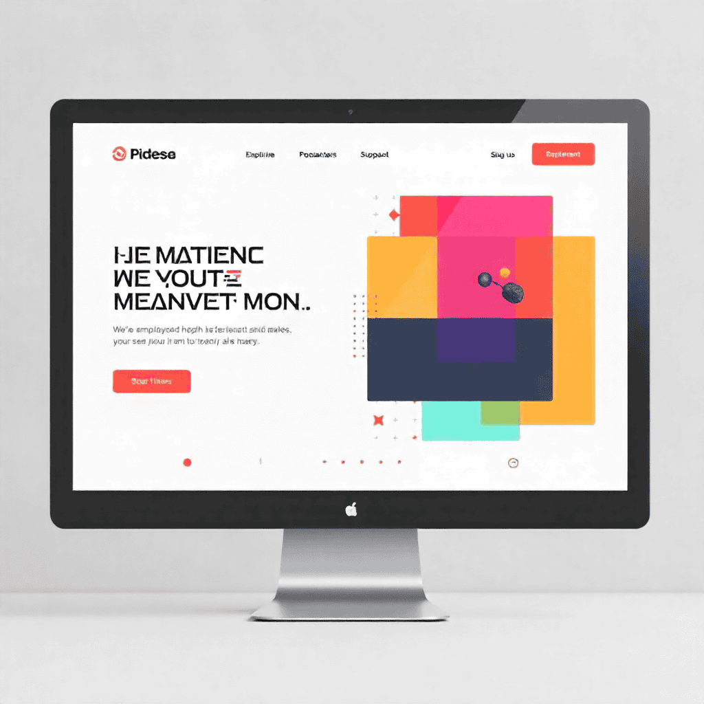 High-converting landing page