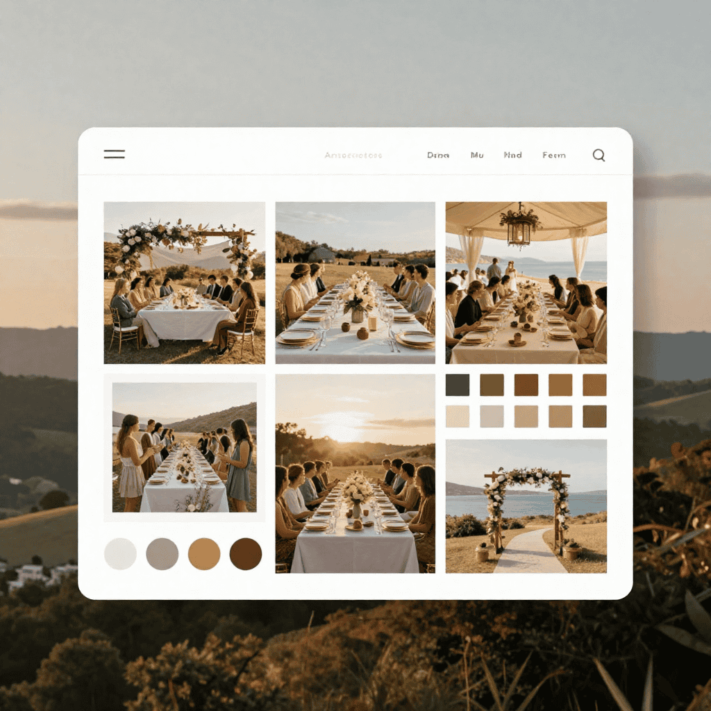 Our team working together